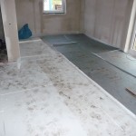 Fußbodendämmung in der Küche und im Essbereich (26.09.2012)